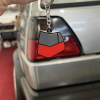 Nifty. SNPBCKS® - Mk2 Taillight Keychain Schwarz/Rot