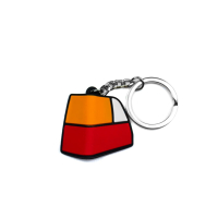 Nifty. SNPBCKS® - Mk2 Taillight Keychain Rot/Orange