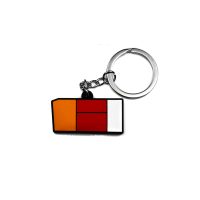 Nifty. SNPBCKS® - MK1 Taillight Keychain | Red/Orange