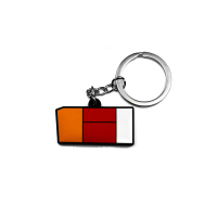 Nifty. SNPBCKS® - Mk1 Taillight Keychain | Red/Orange